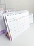 Calendários de Mesa 2025 – Coleção Clean
