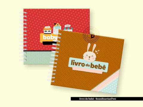 Livro do Bebê Scandinavian Two