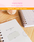 Mini Agenda A6 (Datado e Não-Datado) - Branco Papel