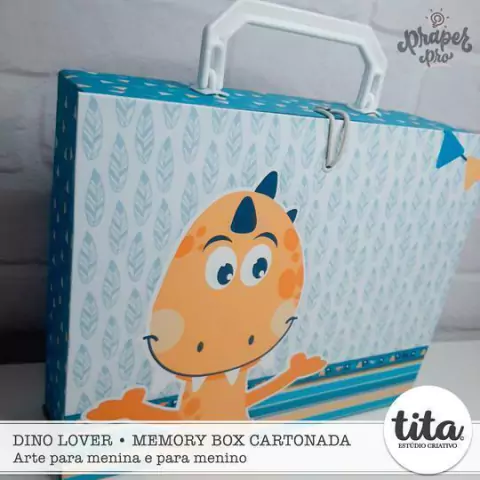 Dino Lover - Memory Box Cartonada
