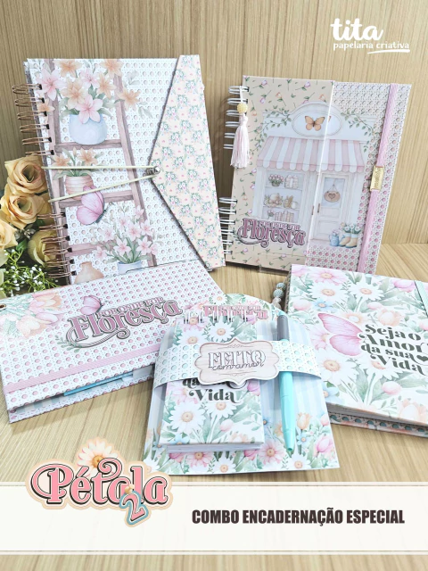 Pétala 2 - Combo Encadernação Especial (artes)