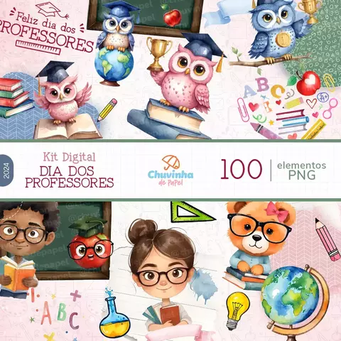 Kit Digital Professores 2024 – Elementos e Papéis Digitais
