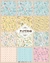 FlowerLand - Pack Papéis 01, 02 e 03 - Nogrid Arquivos Digitais