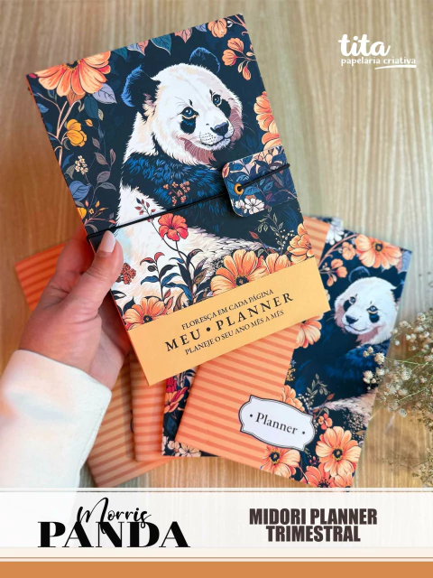 Panda (Morris) - Midori Rígido Trimestral