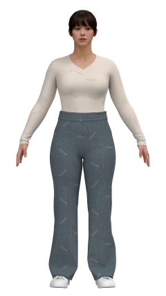 Molde de Calça Ref:111242306