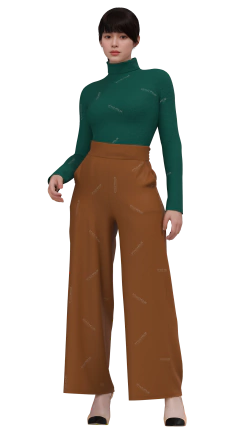 Molde de calça pantacourt feminina com forro, bolso faca, lastex na parte traseira.