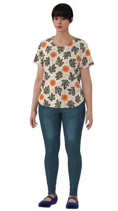 Molde de Blusa Ref:111242279