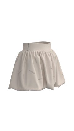 Molde de Saia Balonê Ref:111243277 na internet