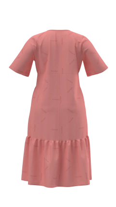 Molde de Vestido Ref:1112434102 - Modelagem de Roupas I Stylo Molde