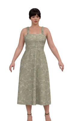 Molde de Vestido Ref:111243487