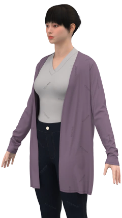 Molde de Cardigan Ref:111243726 - comprar online