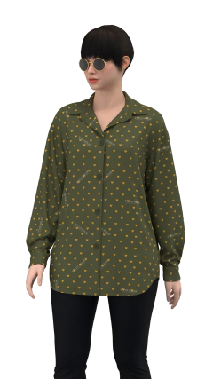 Molde de Camisa Ref:116242469 na internet