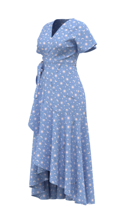 Molde de Vestido Ref:111243442 na internet