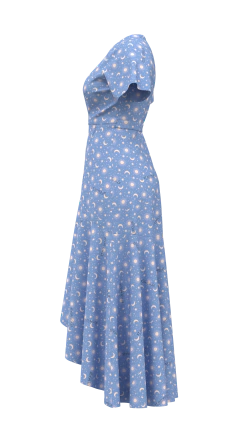 Molde de Vestido Ref:111243442 - Modelagem de Roupas I Stylo Molde