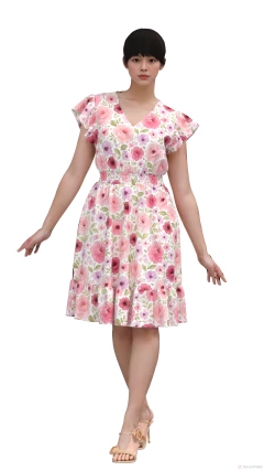 MODELAGEM DE VESTIDO REF : 1162534356