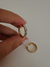 ARGOLLAS DORADA CON CUBICS