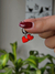RED HEART COLGANTES - PLATEADO - tienda online
