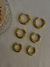 ARGOLLAS BISAGRA CHUNKY DORADAS
