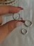ARGOLLAS GLAM LABRADAS PLATEADAS - comprar online