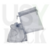 50 UNID - SACO ORGANZA DIVERSAS MEDIDAS PRATA - USY PACK EMBALAGENS
