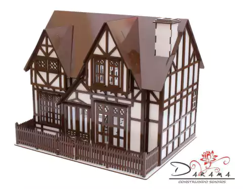 Casa De Bonecas Para LOL e POLLY Modelo BIA ESSENCE - DARAMA