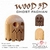 Quebra cabeças 3D GHOST PACMAN Busto MDF NATURAL Darama