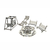 Kit Casa Bonecas Polly Lol Mirian + 29 Moveis S+b - Darama