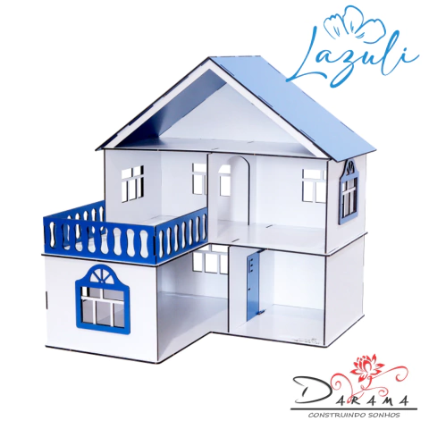 Casa de Bonecas Escala Polly Modelo July LAZULI - Darama