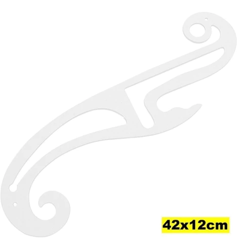 Curva Costura Modelagem Alfaiate Corte 1199 Acríl Fenix Z1