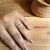 anel pedras zirconia - comprar online