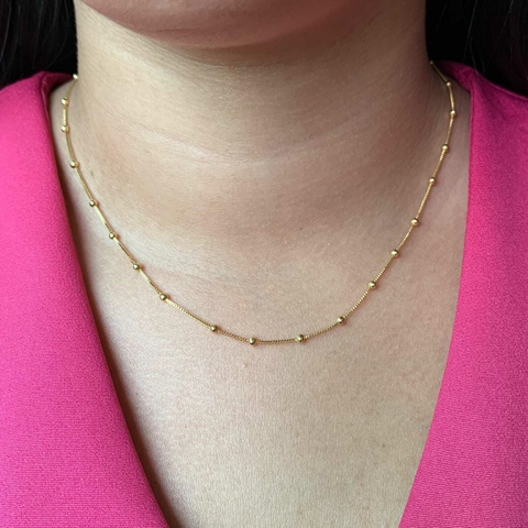 Chocker mini bolinhas - comprar online