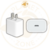 Imagen de 3x2 Cargador Apple 20W + Cable Lightning