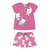 Pijama Short Gatinha e Blusa Gatinha Trampolim na internet