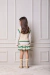 Conjunto DNA Saia e Colete em Tricô Animê - Caramello Moda Infantil para Meninas