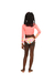 Biquini Cropped ML Mari Aplic Estampa Garden Siri Kids na internet