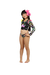 Biquini Cropped ML Lais Hot Est Férias Siri Kids