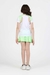 Conjunto Short Saia e T-shirt Sport Siri Kids - Caramello Moda Infantil para Meninas