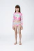 Biquini Cropped Ml Lara Est Tropicandy Siri KIds - Caramello Moda Infantil para Meninas