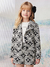 Casaco Tweed Jacquard Monograma Animê