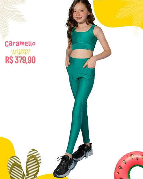 Conjunto Fuseau e Top Sport Siri Kids - comprar online