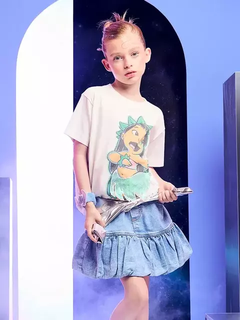 Blusa Estampada da Lilo e Stitch Animê - comprar online