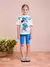 Conjunto Azul da Minnie Mouse com Strass - comprar online