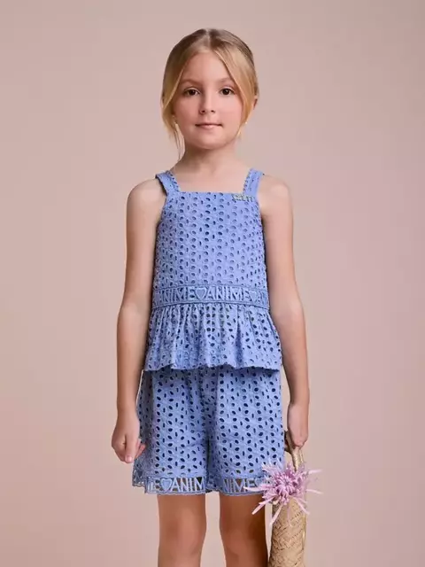Conjunto Infantil de Laise com Peplum Animê - comprar online