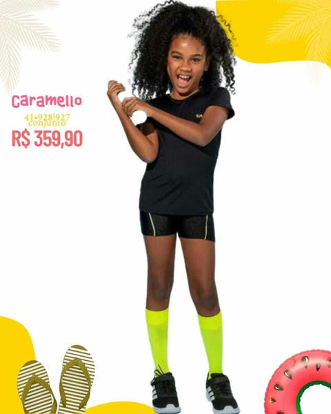 Conjunto Bermuda e T-shirt Sport Siri Kids - comprar online