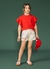 Conjunto Short Tecido Flores e Blusa 3 Flores Bugbee - comprar online