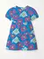 Vestido Azul Royal Floral com Abelhas na internet