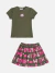Conjunto Saia Floral e Blusa Florzinha Bimbi na internet