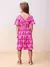 Vestido Borboletas com Detalhe Momi - Caramello Moda Infantil e Adolescente