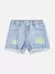 Short Jeans com Detalhe Paete