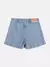 Short Saia Jeans com Pregas Momi na internet